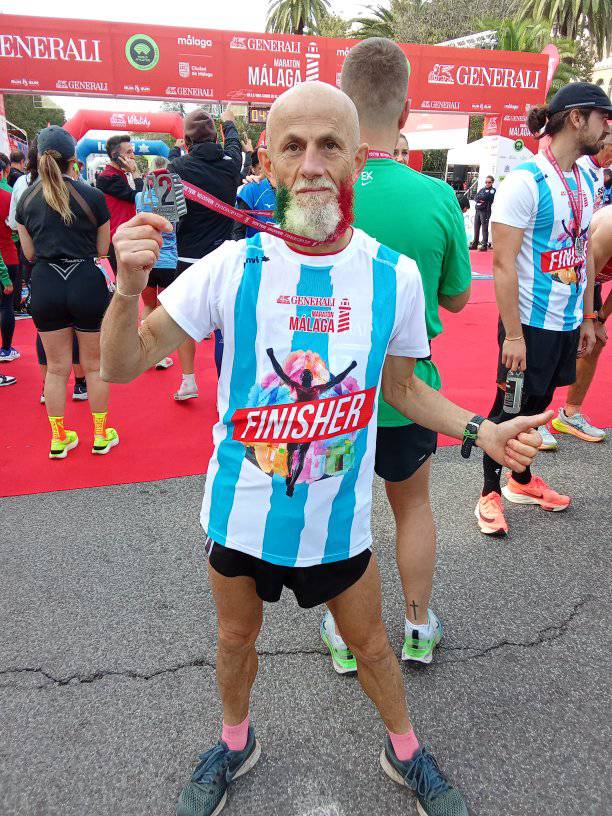 Roberto Bojano alla Maratona di Málaga: Dalle Montagne del Matese al Lungomare Andaluso